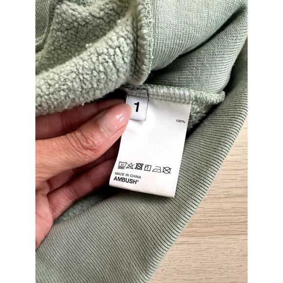 AMBUSH Mint Crewneck Size 1 (Small) - NEW - Picture 8 of 10